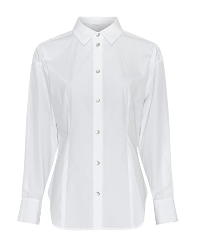 MSCH Copenhagen - MSCHRabea Zenika Bluse - Bright White